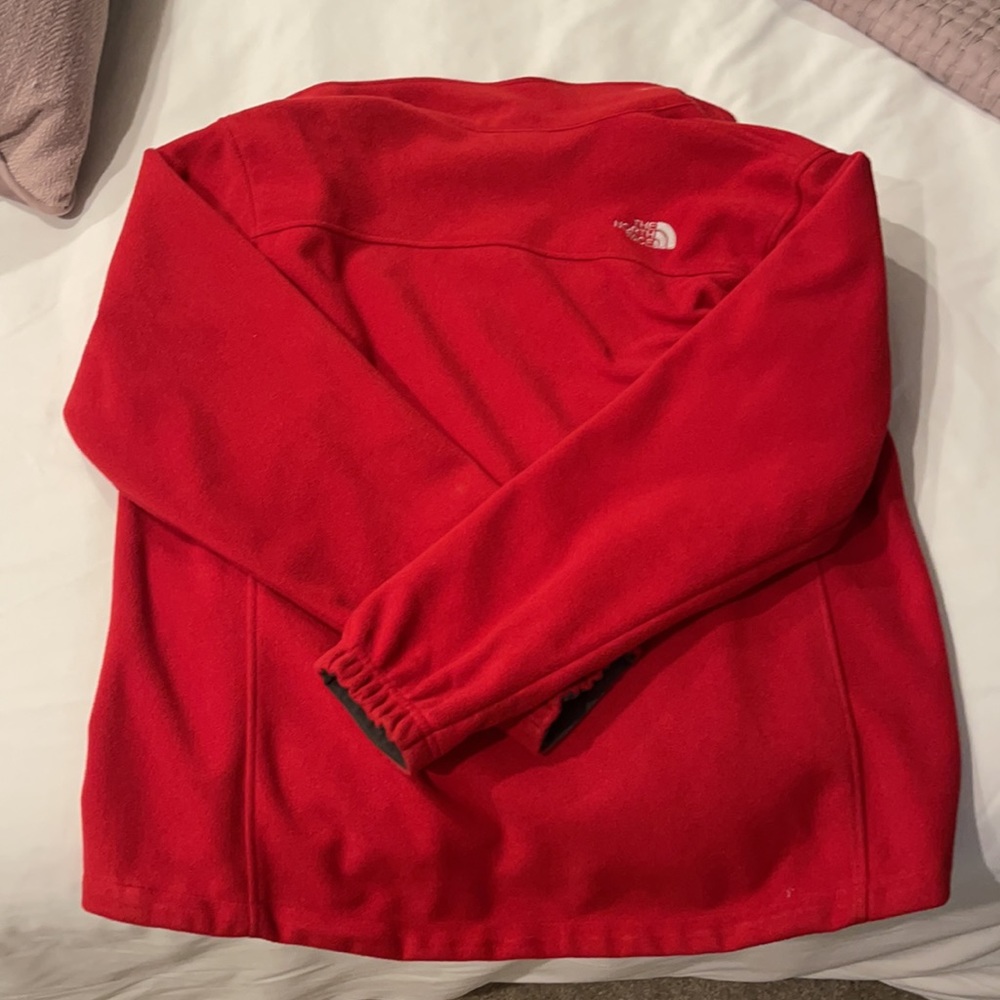 Red North Face Jacket - Picture 5 of 6